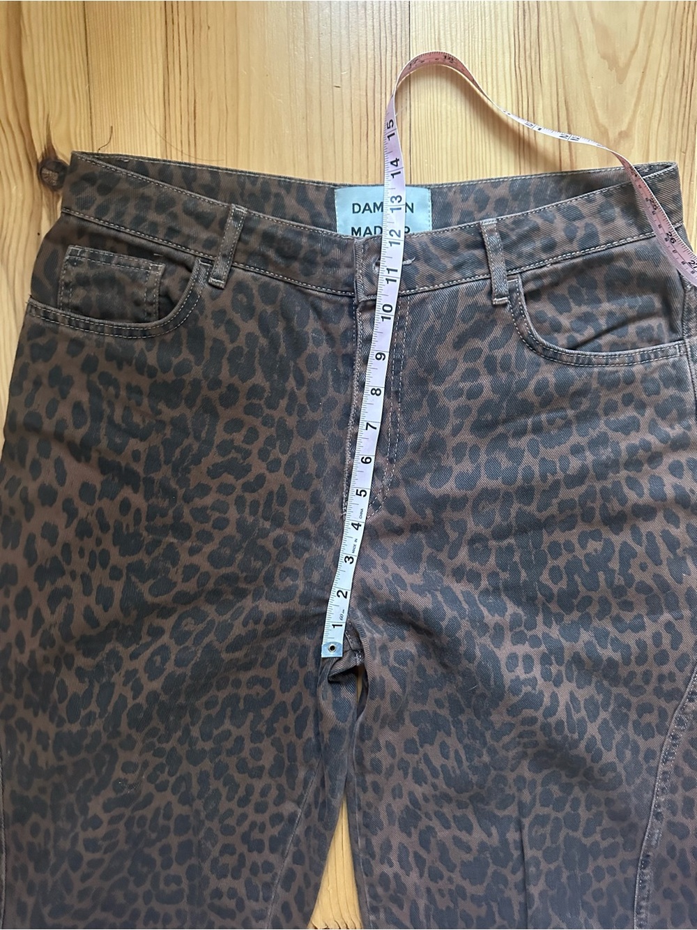 Damson Madder Dion Jean Dark Leopard UK14/US12 - Picture 4 of 5